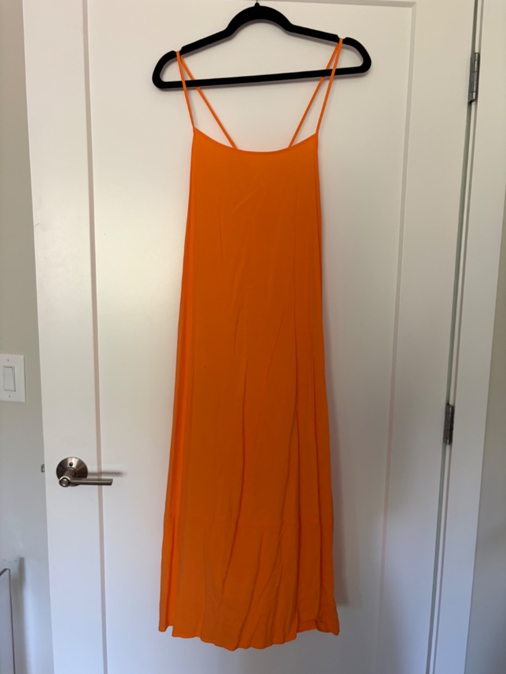 Sanctuary Flowy Midi Dress Orange